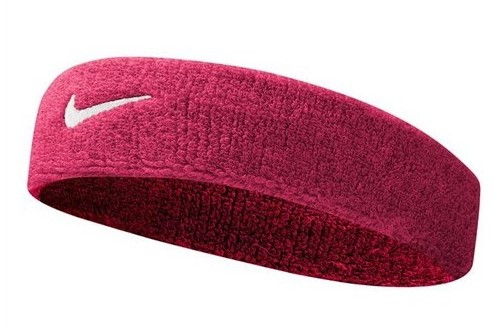 Пов'язка на голову Nike SWOOSH HEADBAND VIVID PINK/WHITE OSFM рожевий Уні OSFM N.NN.07.639.OS