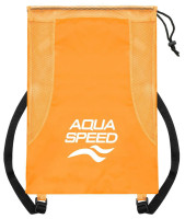 Сумка сітчаста Aqua Speed MESH BACK PACK 61162 помаранчевий, чорний Уні 51x36 см 630-75