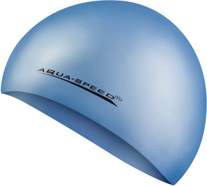Шапочка для плавання Aqua Speed MEGA 100-02 блакитний Уні OSFM 100-02