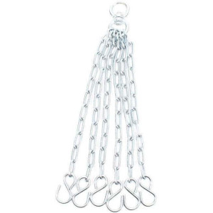 Ланцюги для кріплення боксерської груші Everlast HEAVY WGT CHAIN срібло Уні UNI 833360-70-16