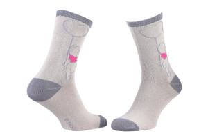 Шкарпетки Disney Winnie & Balloon 1-pack сірий Діт 36-41 13893220-1