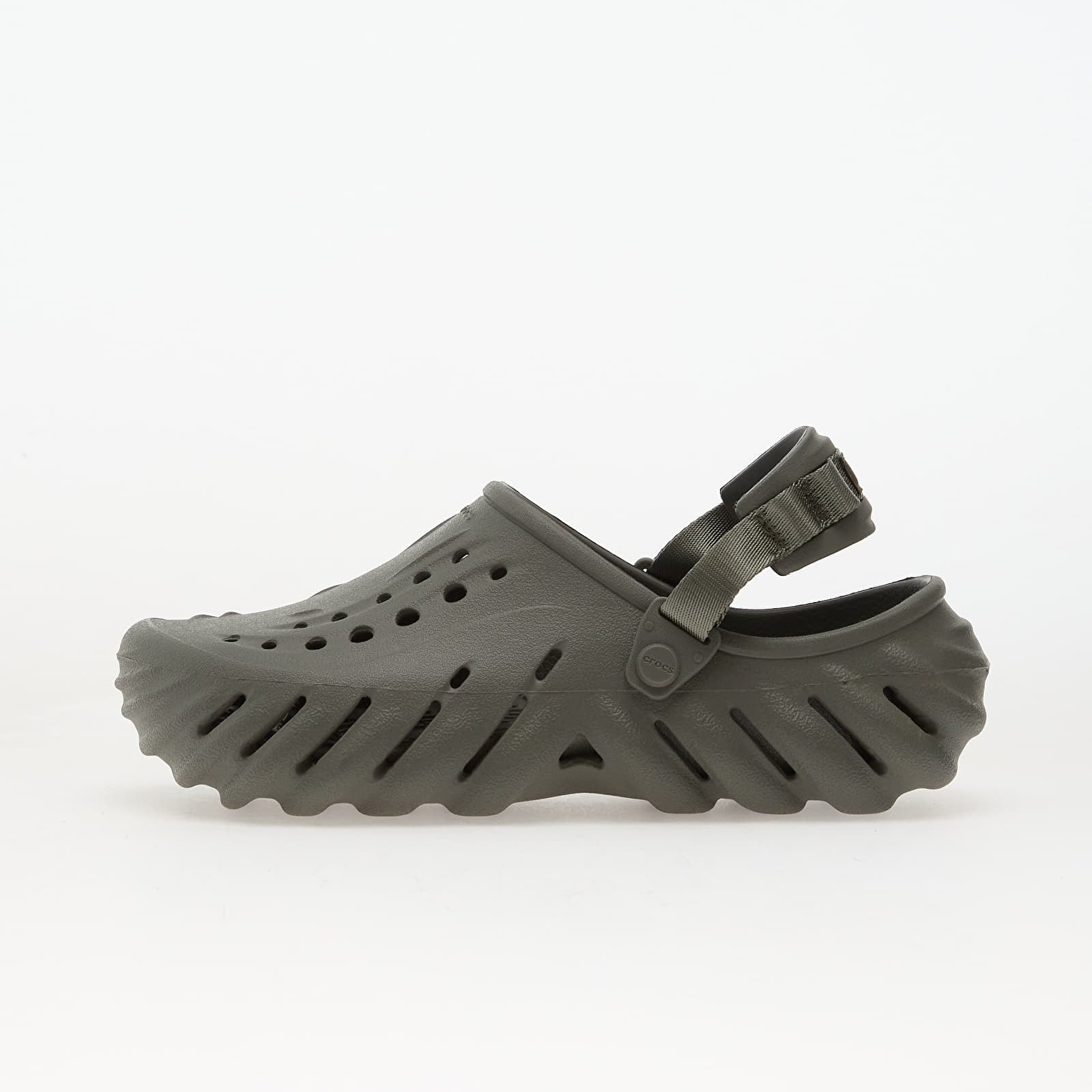 Крокси Crocs Echo Clog Bone/Blk 207937-3J5