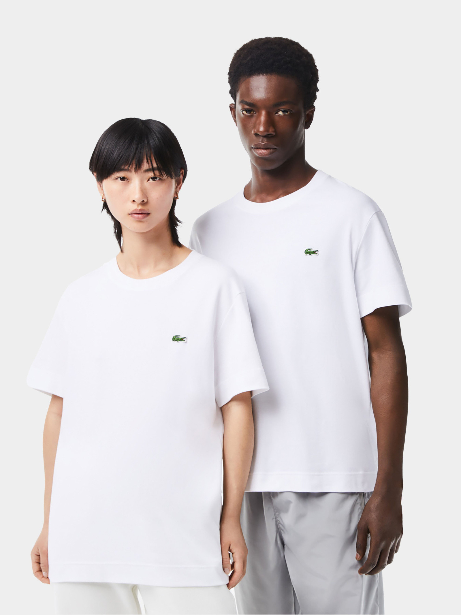 Футболка унісекс Lacoste Organic Jersey T-Shirt White TH1708001 L TH1708001