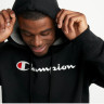 Кофта Champion Powerblend Fleece Hoodie Script Logo Black GF89H Y06794 BKC