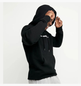 Кофта Champion Powerblend Fleece Hoodie Script Logo Black GF89H Y06794 BKC