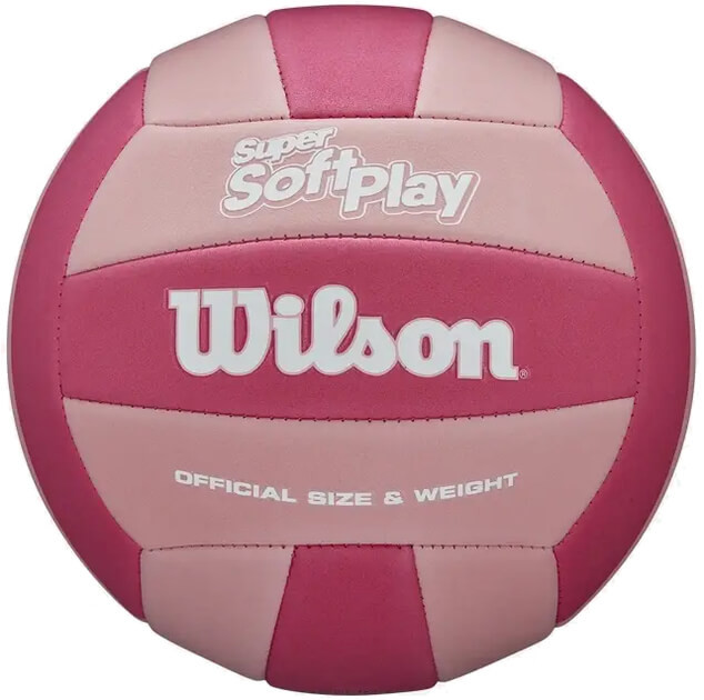 М'яч волейбольний Wilson SUPER SOFT PLAY Pink - WV4006002XBOF WV4006002XBOF