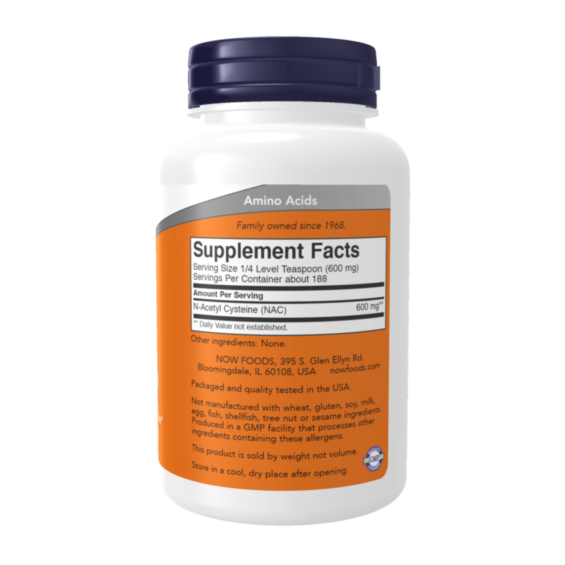 Порошок Now Foods NAC Pure Powder - 113g 2023-10-4519