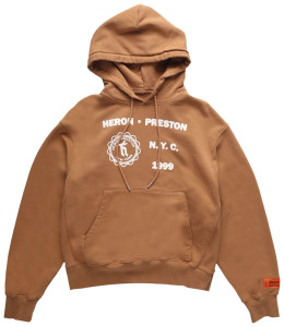 Худі Heron Preston Medieval Heron Hoodie 'Tobacco Brown/White' HMBB024F22JER0056401