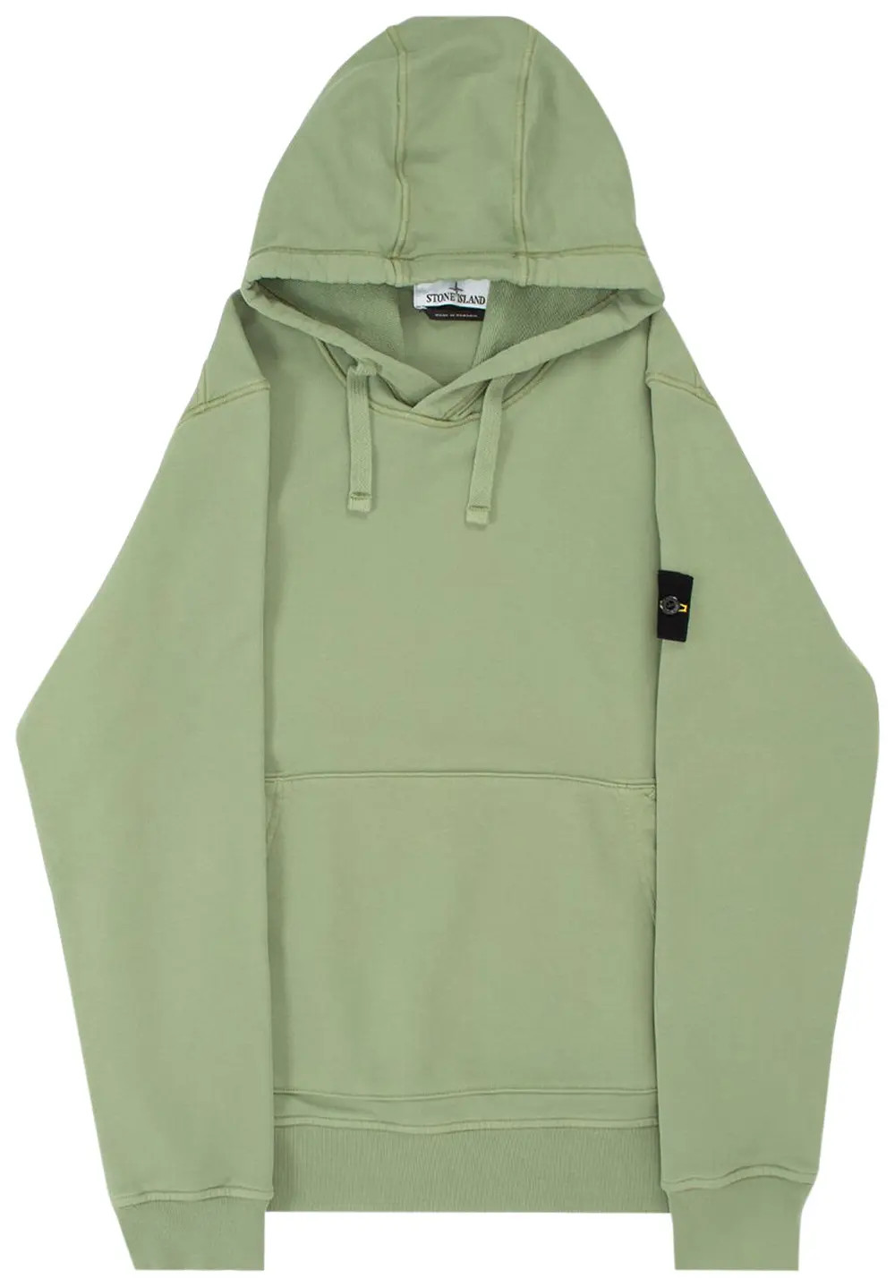 Худі Stone Island Garment Dyed Hoodie In Green 101564151 V0055