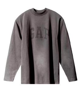 Футболка Yeezy Gap Engineered by Balenciaga Dove Longsleeve Dark Grey 4713050120000