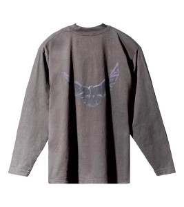 Футболка Yeezy Gap Engineered by Balenciaga Dove Longsleeve Dark Grey 4713050120000