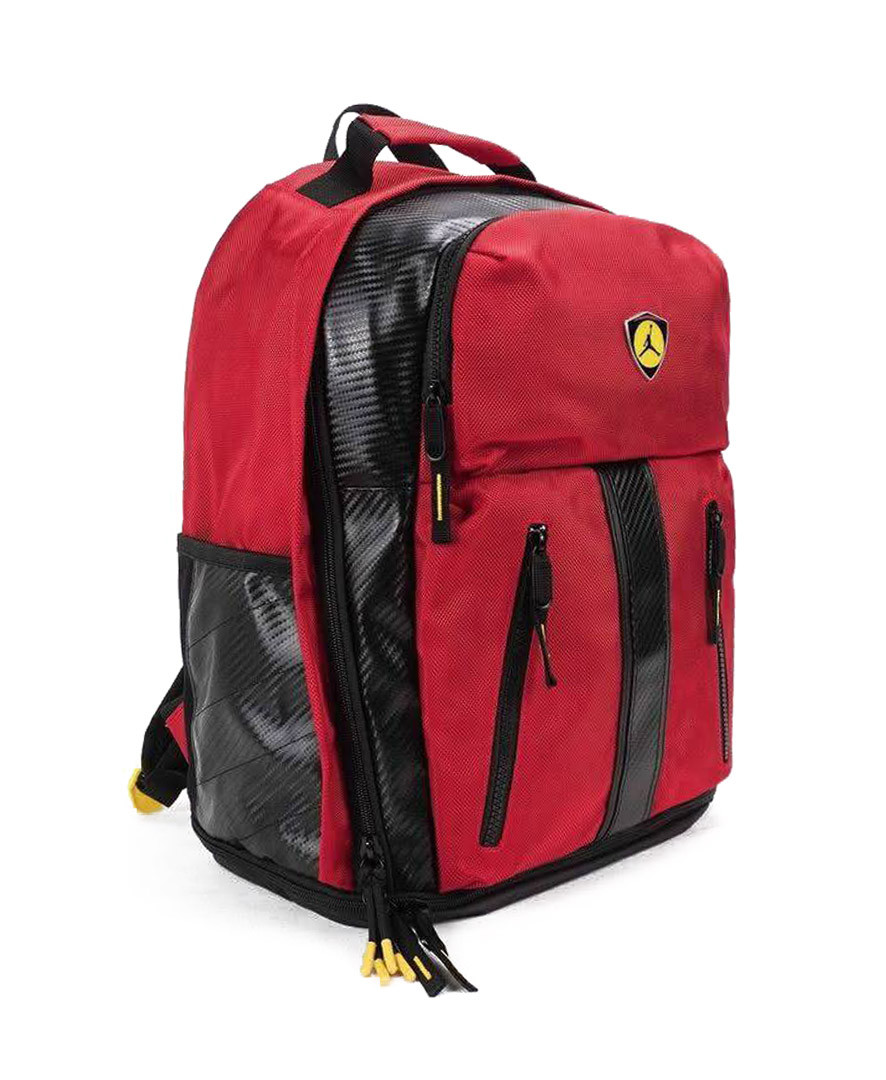 Рюкзак Nike JDN MOTO BACKPACK червоний, чорний Діт 48х33х23см 9A0618-U10