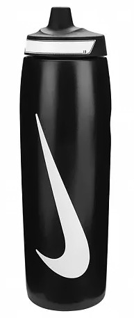 Пляшка Nike REFUEL BOTTLE 32 OZ чорний, білий Уні 946 мл N.100.7667.091.32
