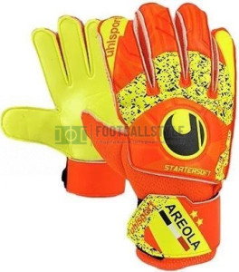 Рукавиці воротарські Uhlsport DYNAMIC IMPULSE STARTER SOFT AREOLA#276 оранжево-жовті 1011183 01 202 1011183-01-2020