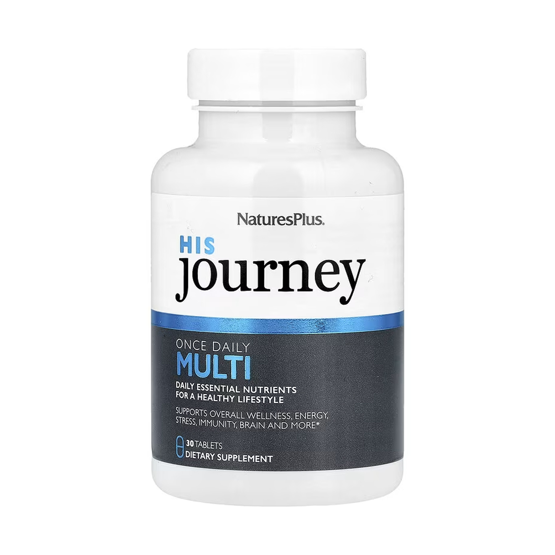 Таблетки Nature's Plus His Journey Once Daily Multi - 30 tabs 2023-10-5538