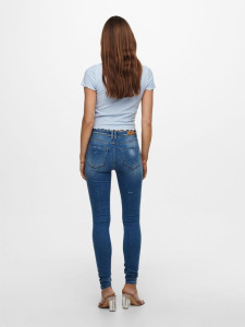 Блуза ONLEMMA S/S SHORT TOP NOOS JRS 15201206 Halogen Blue ONLY L Блакитний 15201206HALOGENBLUE