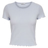Блуза ONLEMMA S/S SHORT TOP NOOS JRS 15201206 Halogen Blue ONLY L Блакитний 15201206HALOGENBLUE