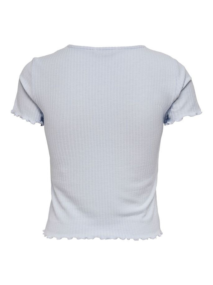 Блуза ONLEMMA S/S SHORT TOP NOOS JRS 15201206 Halogen Blue ONLY L Блакитний 15201206HalogenBlue