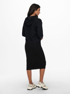 Худі ONLCOMFY LIFE L/S PRINT HOOD SWT 15241152-Black-Print:CALIFORNIA WHITE ONLY M Чорний 15241152-BLACK-PRINT:CALI