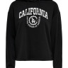 Худі ONLCOMFY LIFE L/S PRINT HOOD SWT 15241152-Black-Print:CALIFORNIA WHITE ONLY M Чорний 15241152-BLACK-PRINT:CALI