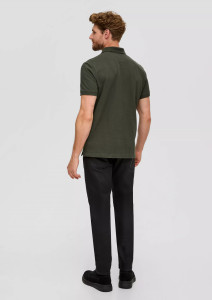 Поло cotton piqué polo shirt 2138262.7940 s.Oliver L Хакі 2138262.7940