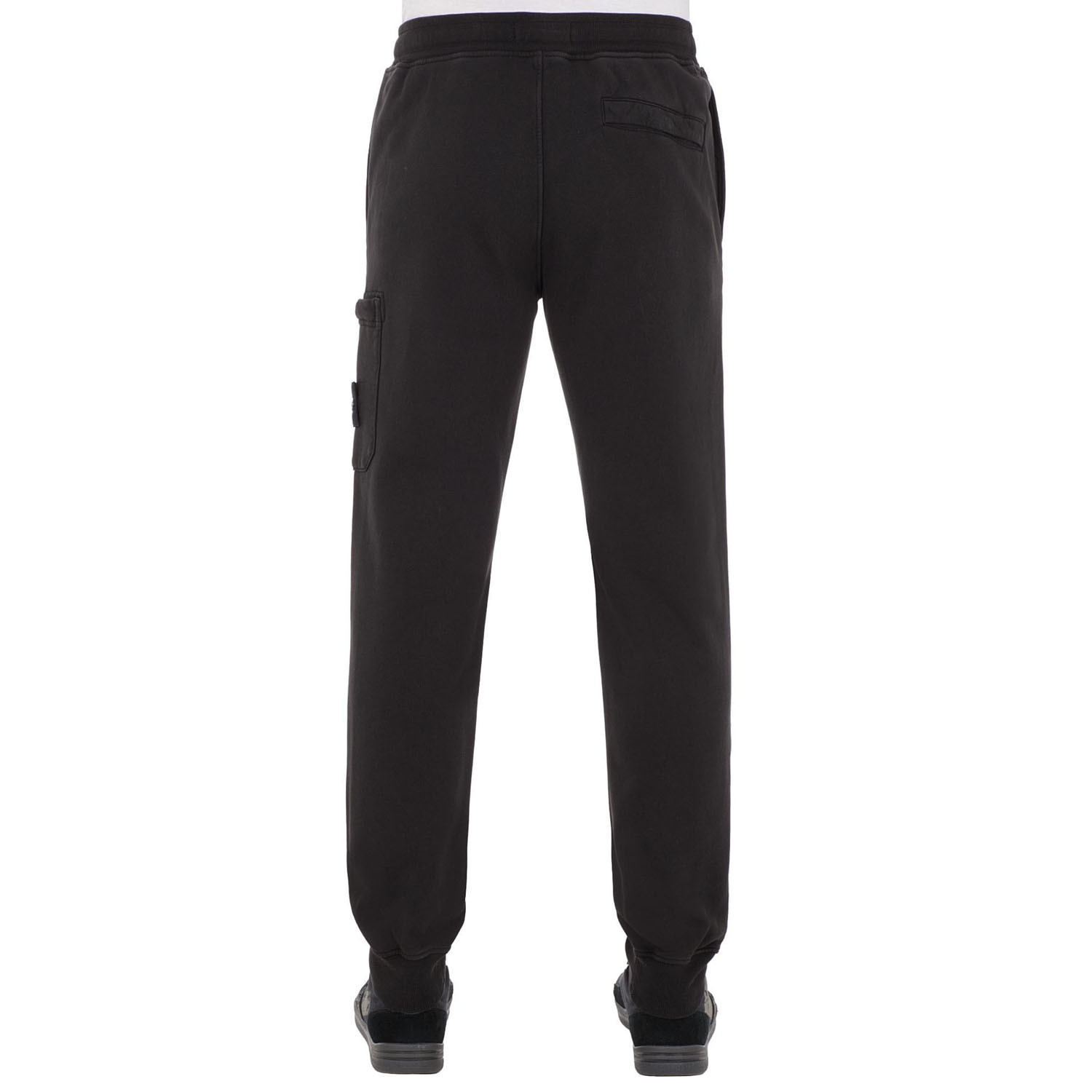 Штани Stone Island Felpa Fleece Joggers 'Black' 811564551 A0029