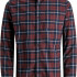 Сорочка JJECLASSIC DENVER CHECK SHIRT L/S STS 12189449-Port Royale-Fit:SLIM FITиJack&Jones M Бордови 12189449-PORT ROYALE-FIT: