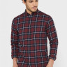 Сорочка JJECLASSIC DENVER CHECK SHIRT L/S STS 12189449-Port Royale-Fit:SLIM FITиJack&Jones M Бордови 12189449-PORT ROYALE-FIT: