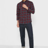 Сорочка JJECLASSIC DENVER CHECK SHIRT L/S STS 12189449-Port Royale-Fit:SLIM FITиJack&Jones M Бордови 12189449-PORT ROYALE-FIT: