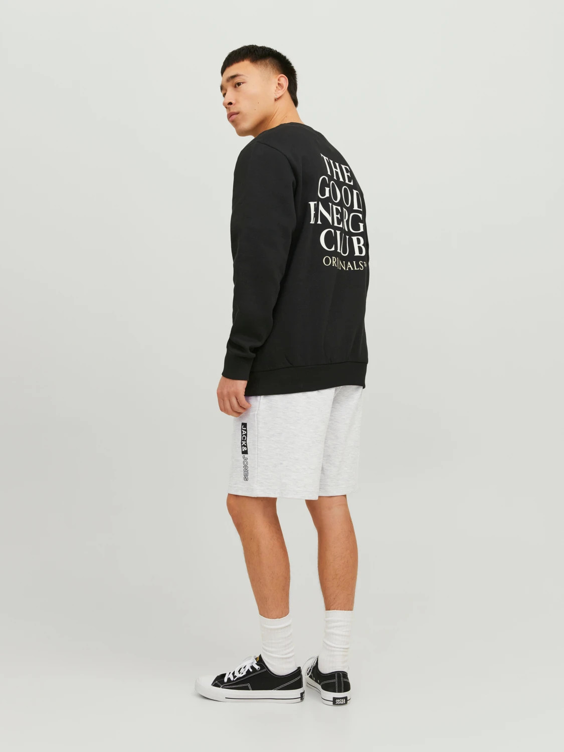 Шорти JPSTNEO SWEAT SHORTS 12225143-White Melange Jack&Jones L Білий 12225143-White Melange