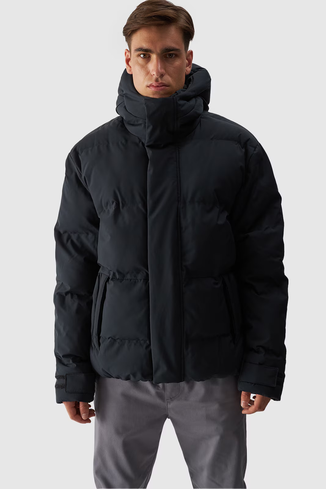 Куртка DOWN JACKET M479 4FWAW24TDJAM479-20S 4F 2XL Чорний 4FWAW24TDJAM479-20S