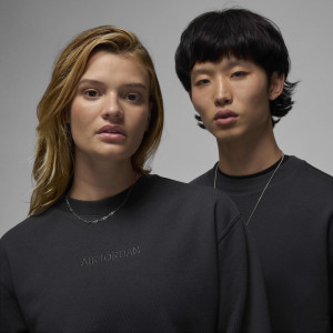 Світшот чоловічий Nike Wordmark Fleece Crewneck Black FZ3950-045