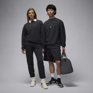 Світшот чоловічий Nike Wordmark Fleece Crewneck Black FZ3950-045