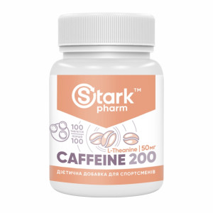 Таблетки Stark Caffeine 200mg - 100tabs 100-60-2442985-20