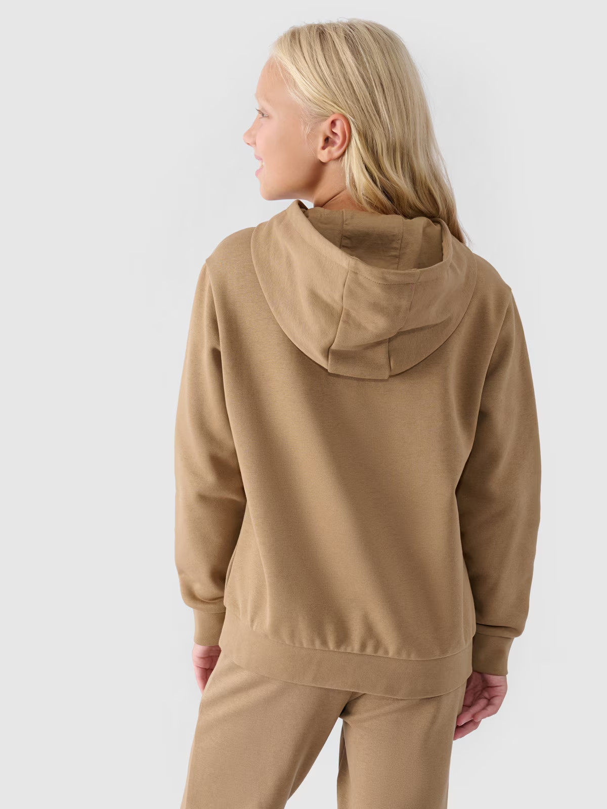 Худі дитяче SWEATSHIRT F1316 4FJWMM00TSWSF1316-83S 4F 128 Коричневий 4FJWMM00TSWSF1316-83S