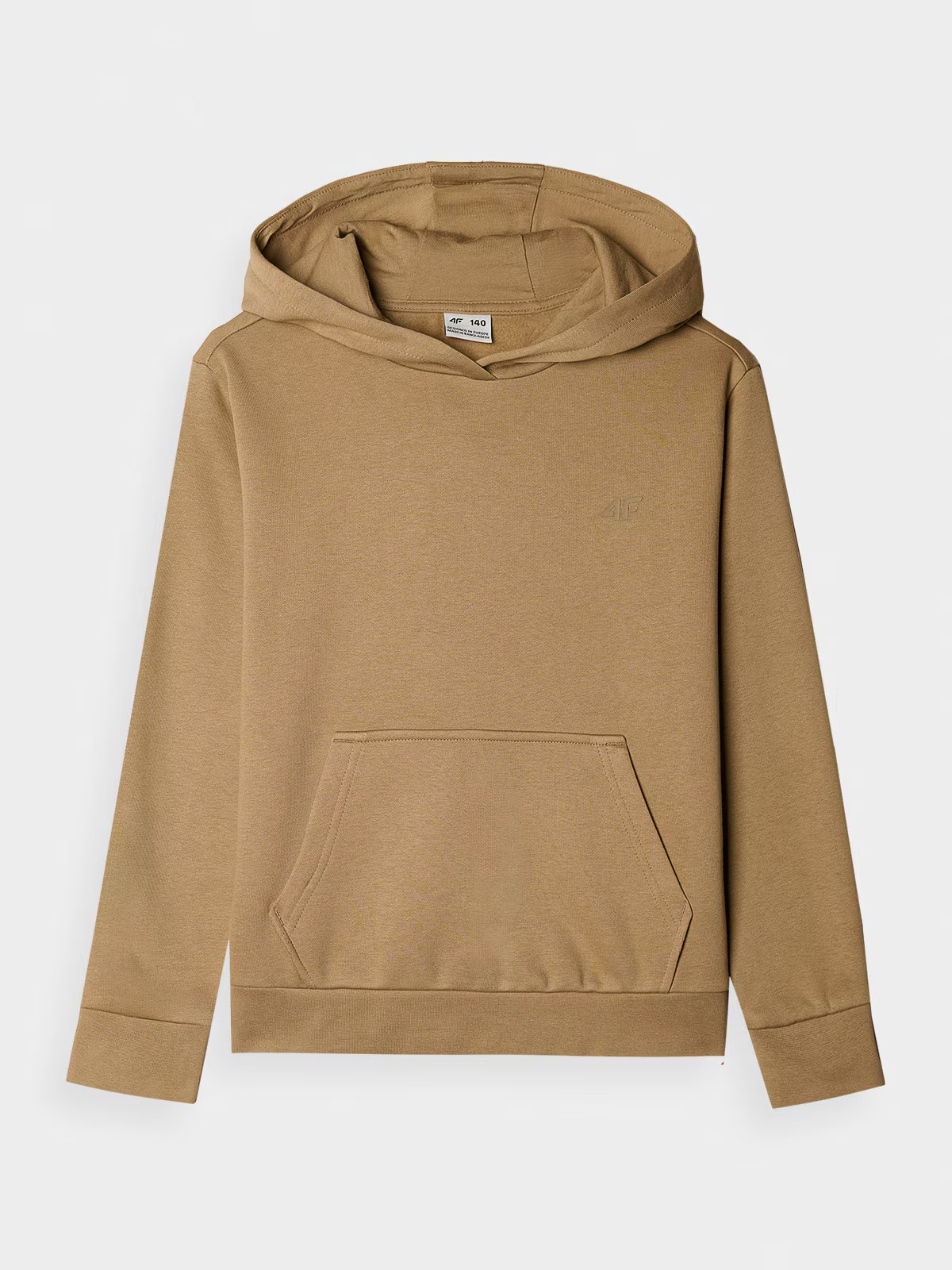 Худі дитяче SWEATSHIRT F1316 4FJWMM00TSWSF1316-83S 4F 128 Коричневий 4FJWMM00TSWSF1316-83S