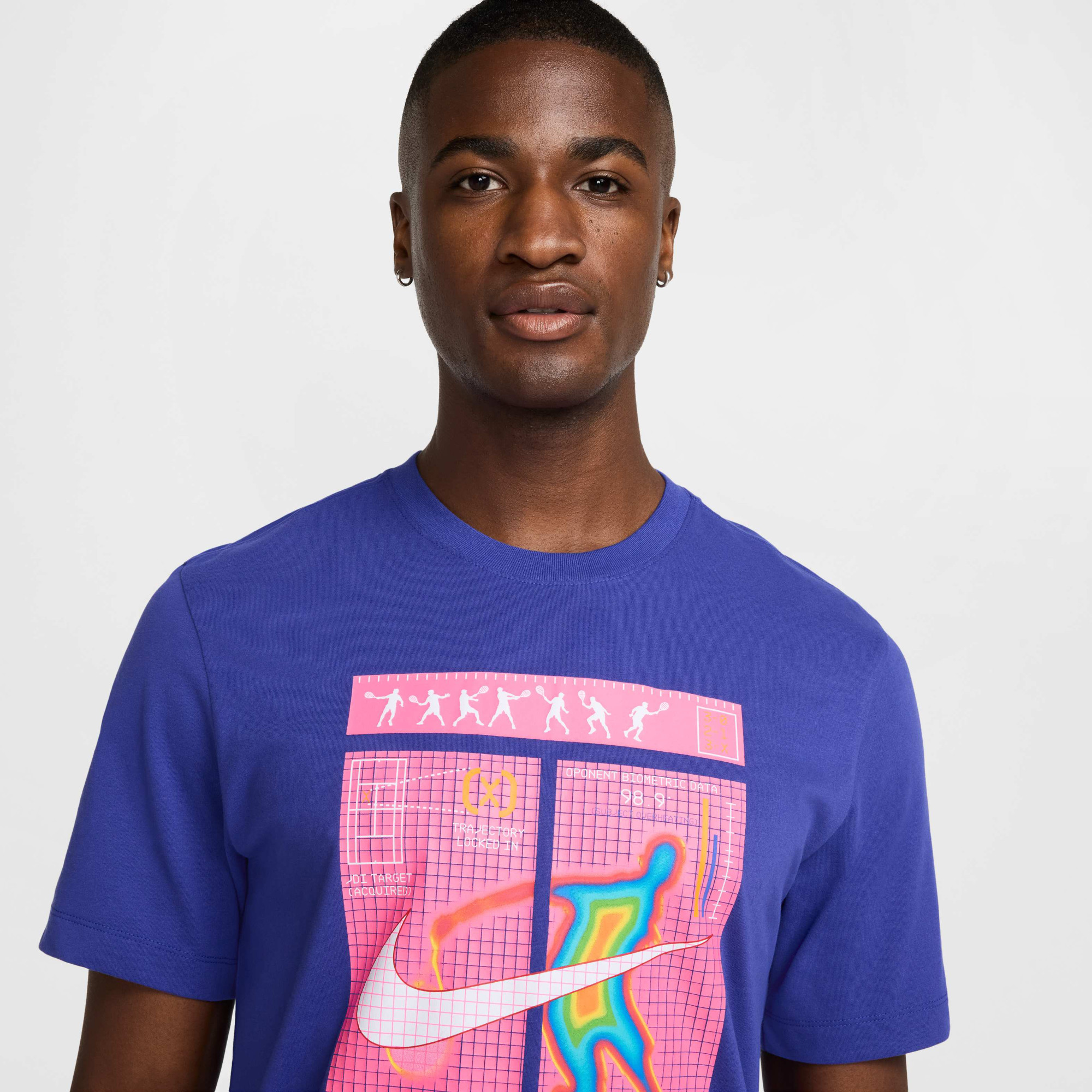 Футболка чоловіча Nike Dri-Fit Tennis Violet HJ3369-539