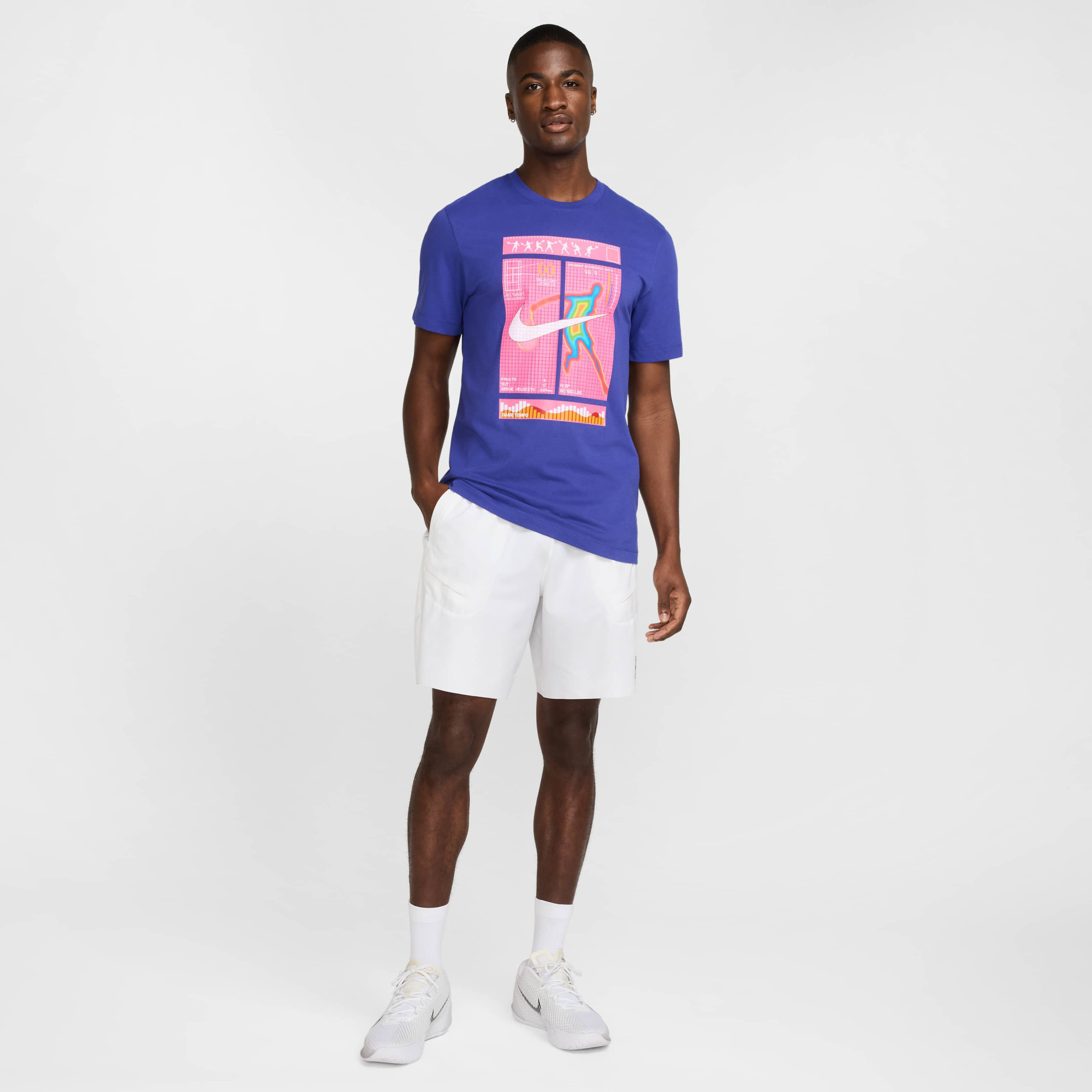Футболка чоловіча Nike Dri-Fit Tennis Violet HJ3369-539