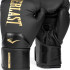 Рукавиці боксерські Everlast ELITE 2 BOXING GLOVES чорний, золотий Уні 14 унцій P00003272