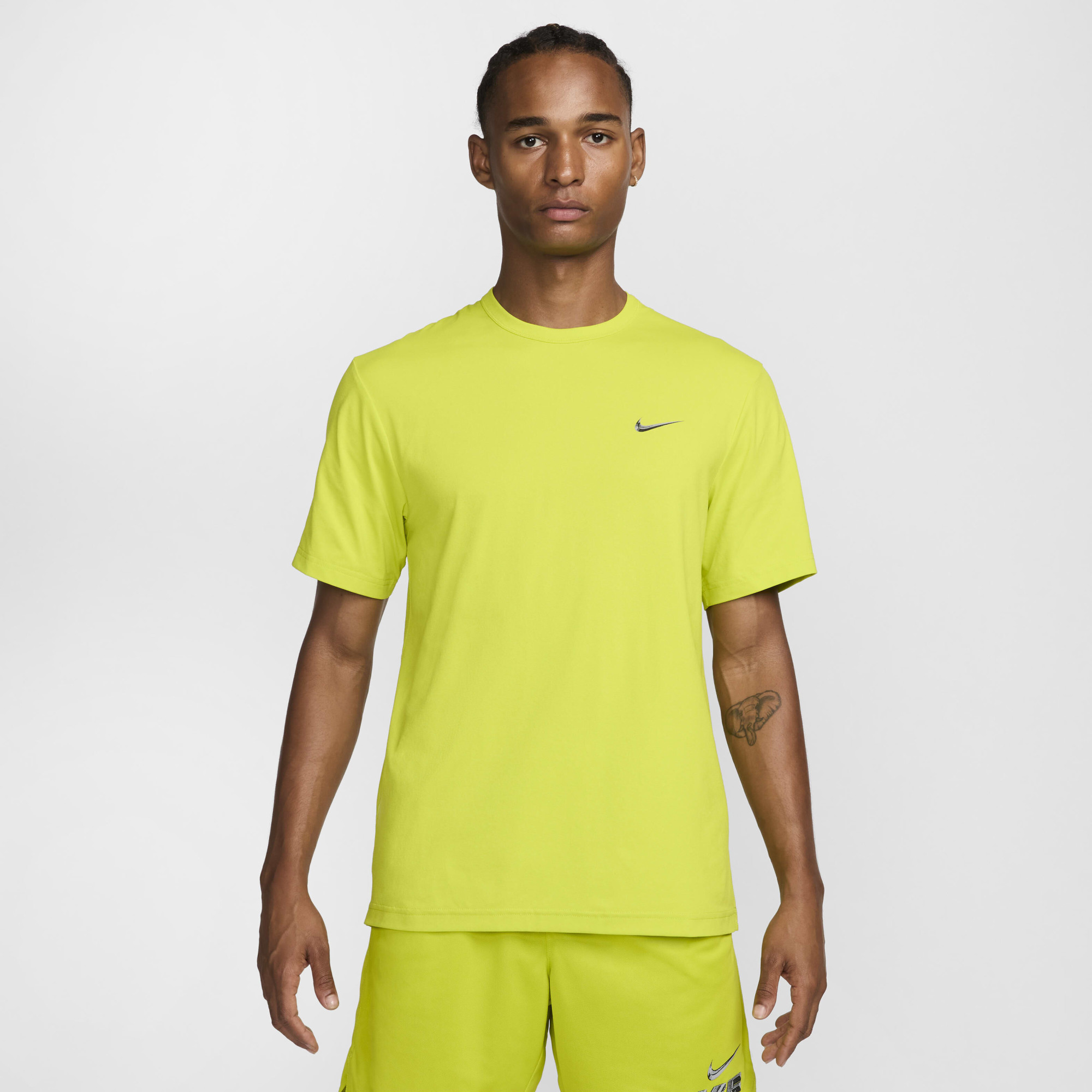Футболка чоловіча Nike Df Hyverse Top Yellow FV9614-357