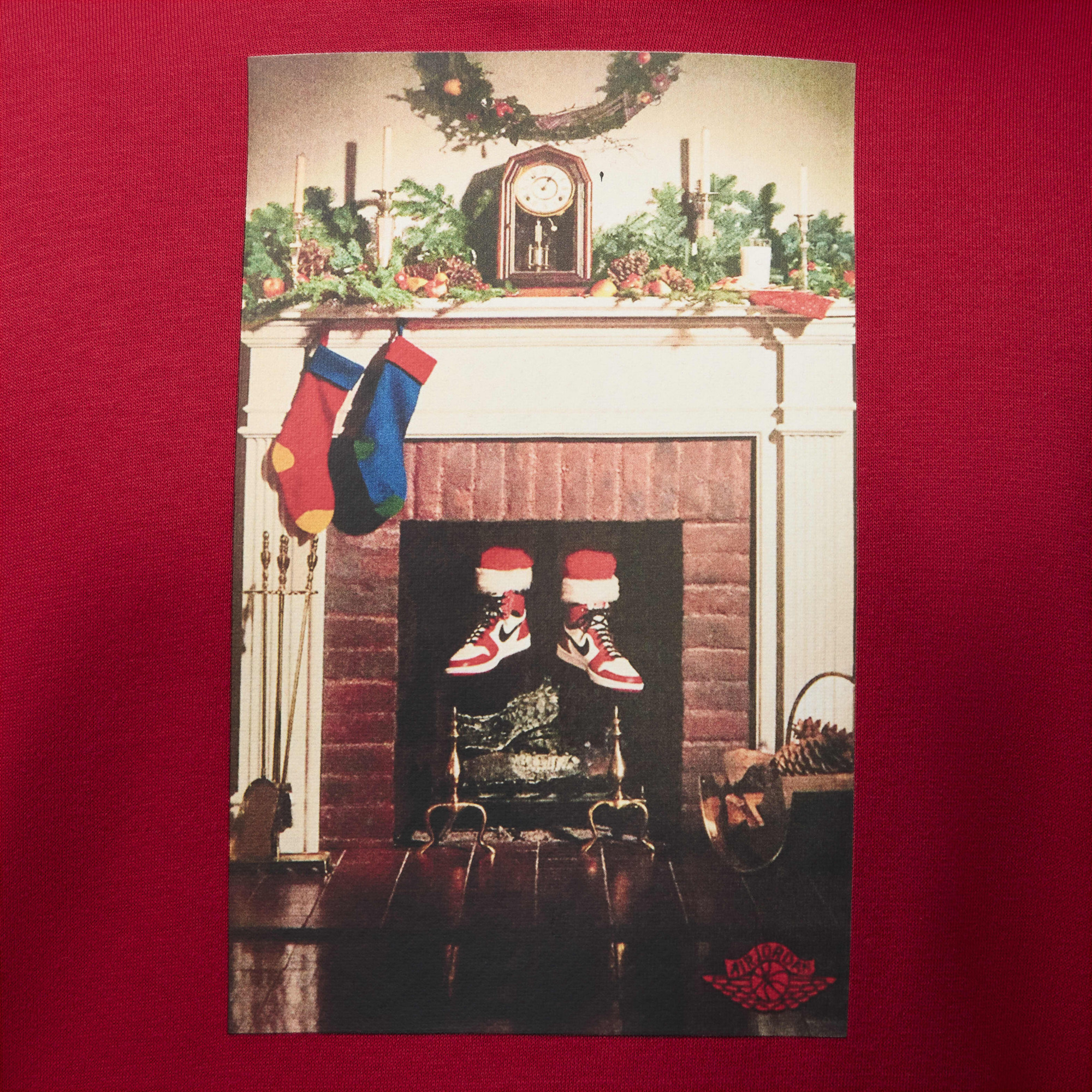 Худі чоловіче Air Jordan Jm Chimney Flc Po Red HQ5654-687