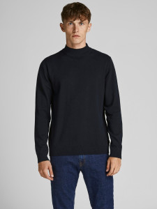 Гольф JJEBASIC KNIT MOCK NECK NOOS 12190170-Navy Blazer Jack&Jones XXL Темно-синій 12190170-NAVY BLAZER