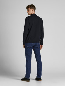 Гольф JJEBASIC KNIT MOCK NECK NOOS 12190170-Navy Blazer Jack&Jones XXL Темно-синій 12190170-NAVY BLAZER