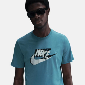 Футболка M NSW TEE 12MO FUTURA SP25 HJ0559-464 Nike 2XL Блакитний HJ0559-464