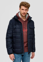 Куртка Quilted jacket in a mix of materials 2131728.5978 s.Oliver S Темно-синій 2131728.5978