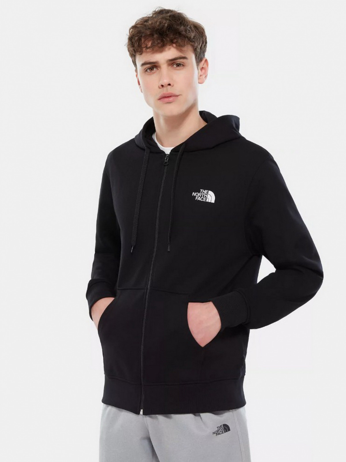 Кофта OPEN GA FZHD LIGHT 00CEP7JK31 THE NORTH FACE M Чорний 00CEP7JK31