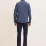 Сорочка fitted poplin stretch shirt 1032343-30218 Tom Tailor XL Темно-синій 1032343-30218