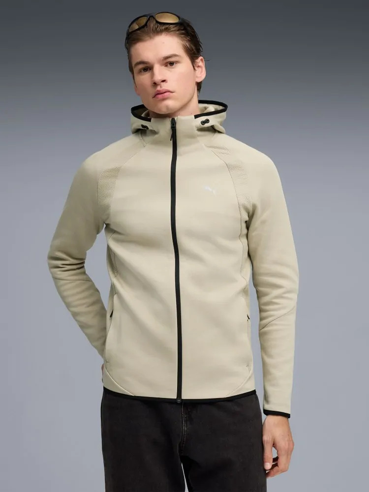 Толстовка EVOSTRIPE FZ Hoodie 69219061 Puma M Бежевий 69219061