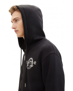 Толстовка 1039498ХХ29999 Tom Tailor L Чорний 1039498ХХ29999