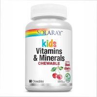 Порошок Children's Vitamins & Minerals Chewable - 60 vcaps Black Cherry 2022-10-1017